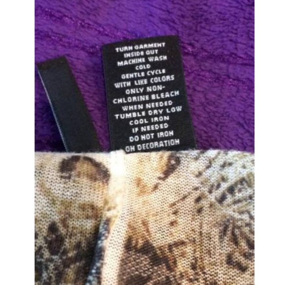 New Directions ND Womens Embellished Peacock Large - Picture 8 of 8